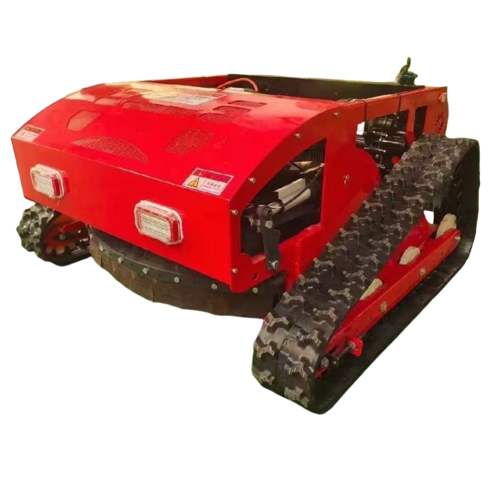 EPA Gasoline engine powered Robotic Mower with cutting width 800mm and remote-operated distance 300 meters 