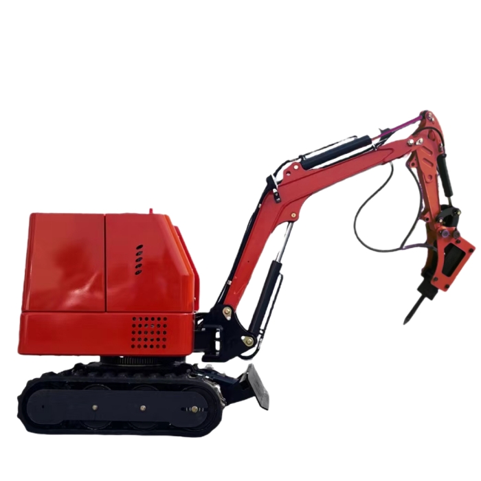 Lithium Battery Powered Electric Demolition Robot with various attachments for option. 