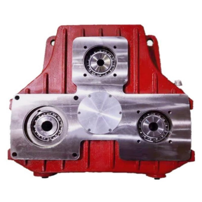 Modular Pump Drive Gearbox for Power Transferring from Prime Engine to  3 Hydraulic Pumps. 