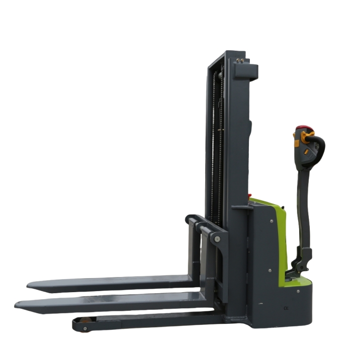 1.5 Tones All Electric Walkie Pallet Stackers for the Material unloading and Lifting in Warehouses Logistic centers etc. 